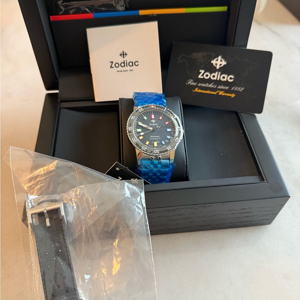 SOLD - Zodiac x eBay ZO9311 Compression Diver II Steel 40 mm Automatic Watch
